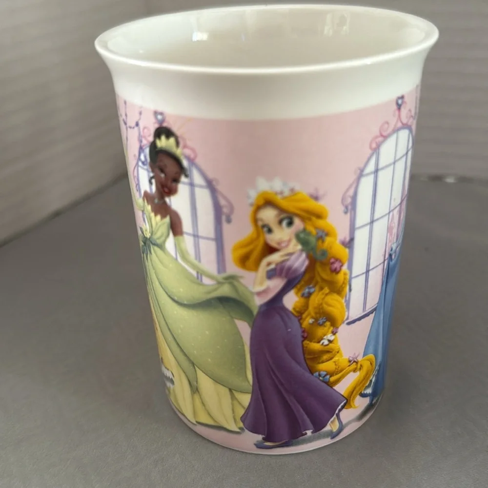 Disney Princess Character Mugs Cups Multicolor Ceramic Fun Collectible  Lot of 3